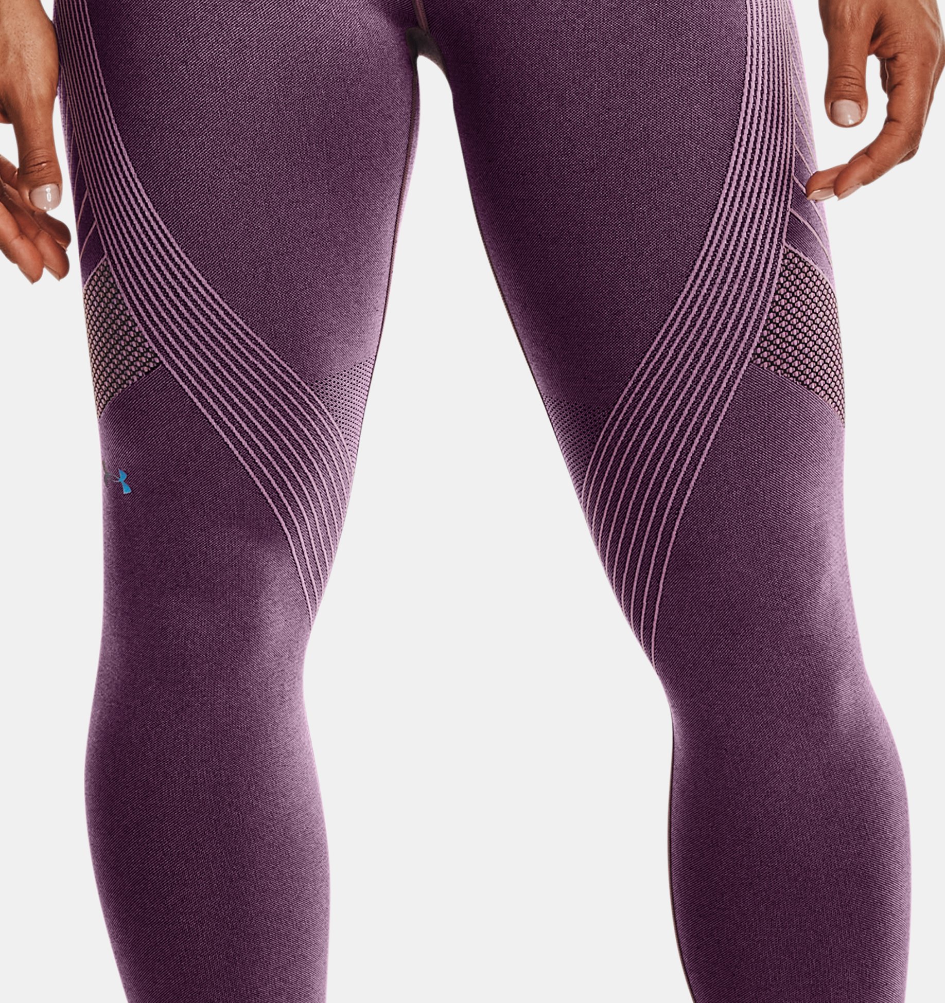 Buy Under Armour Purple Rush Novelty Leggings from Next Luxembourg