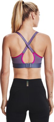 Sost&eacute;n Deportivo UA Infinity Mid Run para Mujer, Blue, pdpMainDesktop image number 1