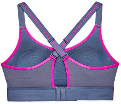 Sost&eacute;n Deportivo UA Infinity Mid Run para Mujer, Blue, pdpMainDesktop image number 9