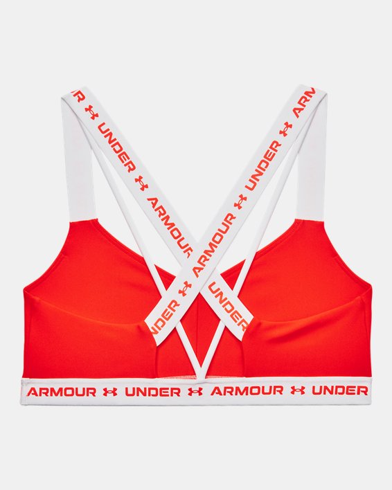 Under Armour Women's UA Crossback Low Sports Bra. 10