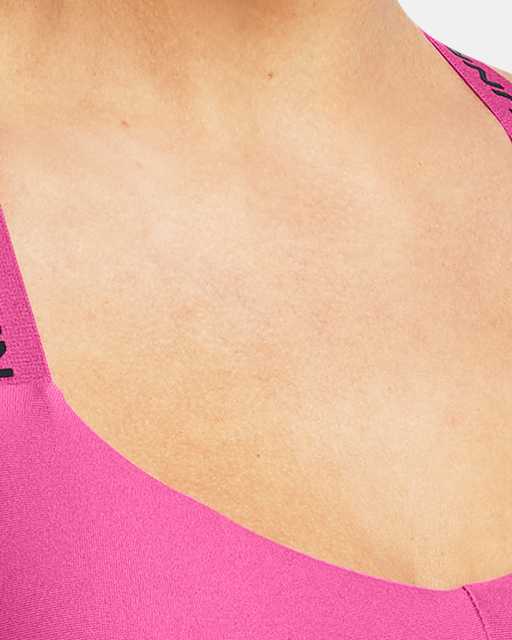 Soutien-gorge de sport à dos croisé et maintien léger UA pour femmes