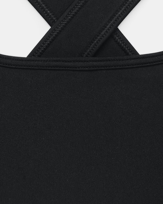 Damen Sport-BH Armour® Mid Crossback, Black, pdpMainDesktop image number 8