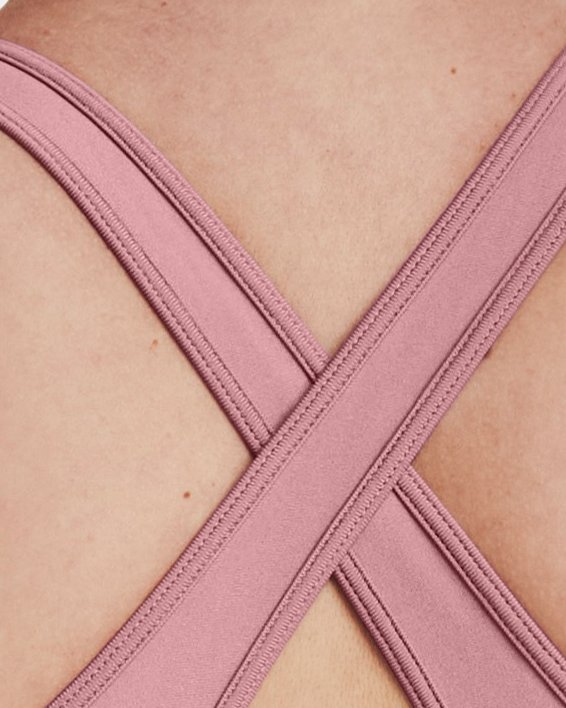Crossback Mid Bra in Pink image number 7