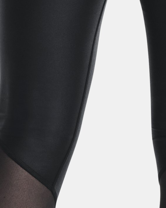 Damen UA Iso-Chill Leggings in normaler Länge, Black, pdpMainDesktop image number 2
