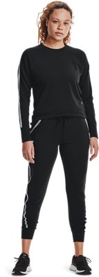 Women's UA Rival Terry Taped Pants image number 0