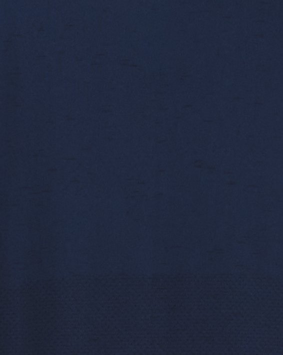 Men's UA Seamless Short Sleeve in Blue image number 1