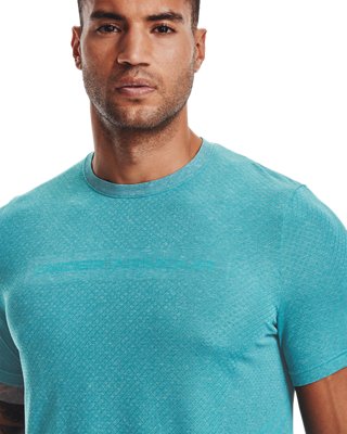 Men's UA RUSH&trade; Seamless Strength Short Sleeve image number 4