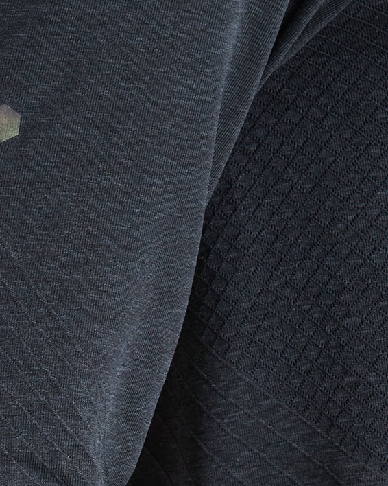 Men's UA RUSH™ Seamless Long Sleeve, Black, pdpMainDesktop image number 6