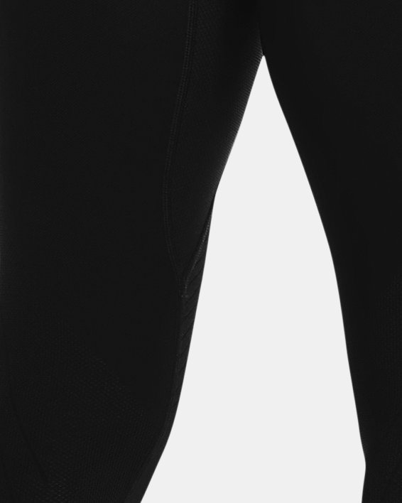 Men's UA RUSH™ Seamless Leggings in Black image number 1