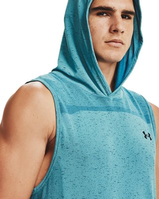 under armour men's seamless sleeveless hoodie