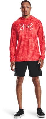 under armour red camo hoodie