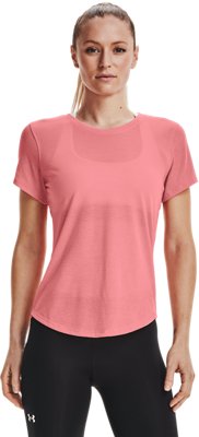 red under armour shirt womens