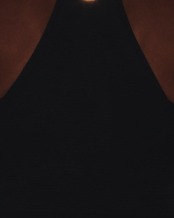 Camiseta sin mangas UA Streaker Run para mujer, Black, pdpMainDesktop image number 3