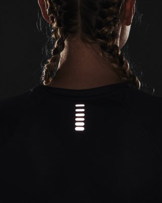 Women's UA Speed Stride Graphic Short Sleeve image number 3