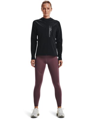 Women's UA OutRun The Storm Jacket image number 2