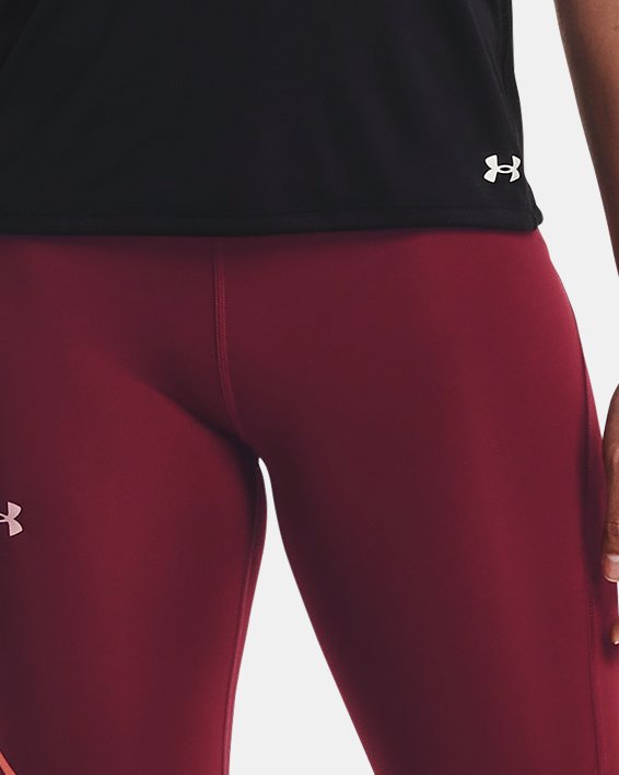 Women's UA Fly Fast 2.0 Print Tights image number 2