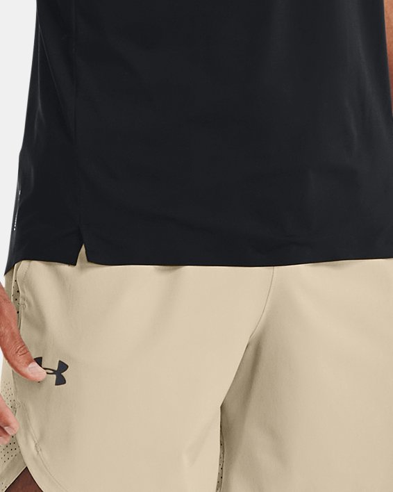 Men's UA Iso-Chill Perforated Short Sleeve, Black, pdpMainDesktop image number 2