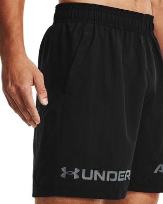 under armour graphic woven shorts