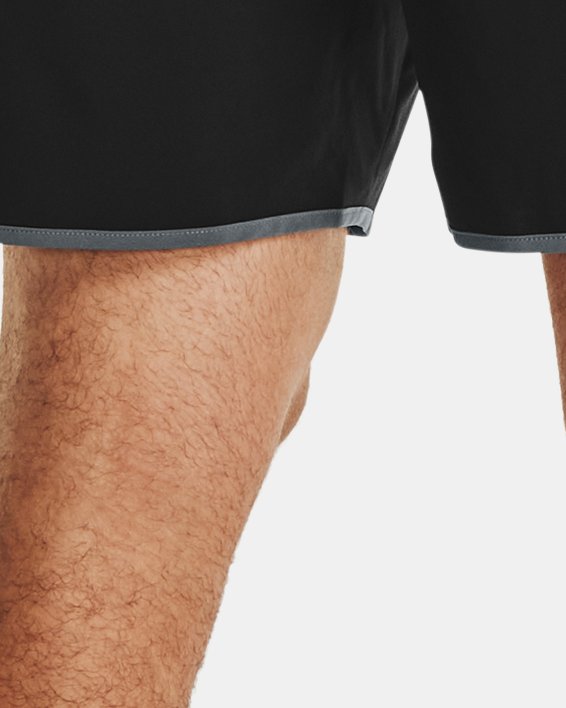 Men's UA HIIT Woven Shorts in Black image number 1