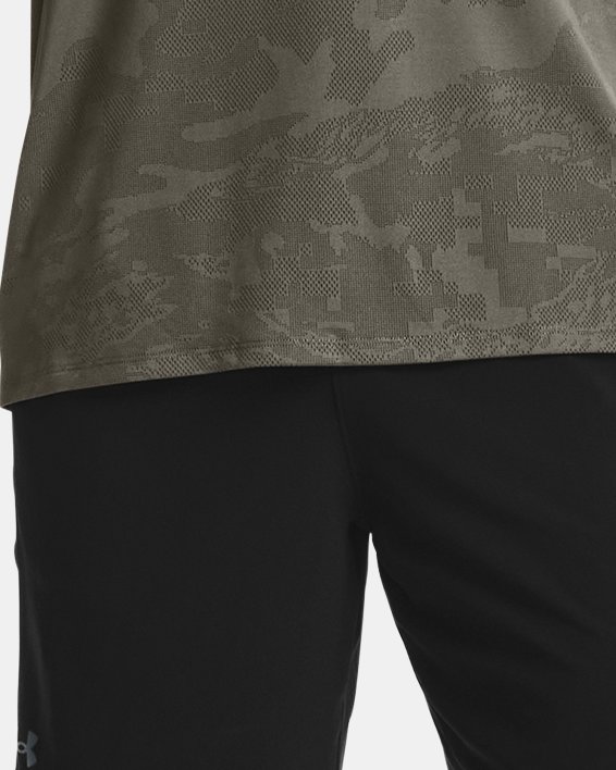 Men's UA HIIT Woven Shorts in Black image number 2