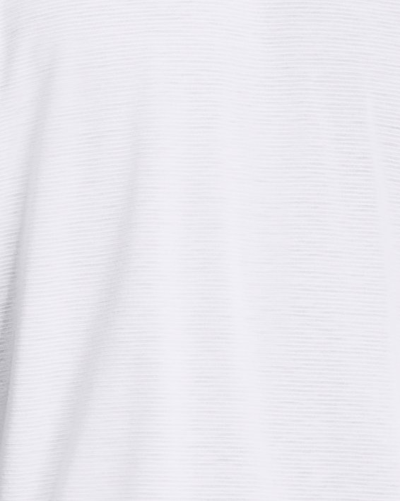男士UA Streaker Run短袖T恤 in White image number 0