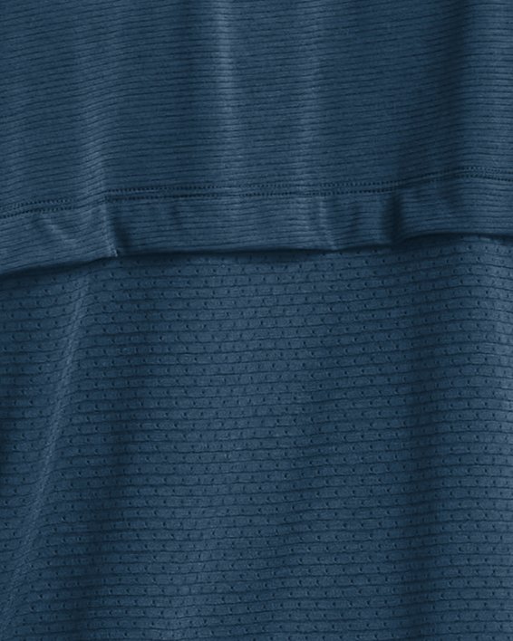 Camiseta con media cremallera UA Streaker Run para hombre, Blue, pdpMainDesktop image number 1