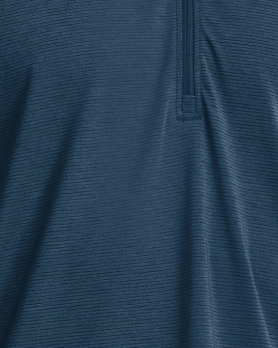 Camiseta con media cremallera UA Streaker Run para hombre, Blue, pdpMainDesktop image number 0