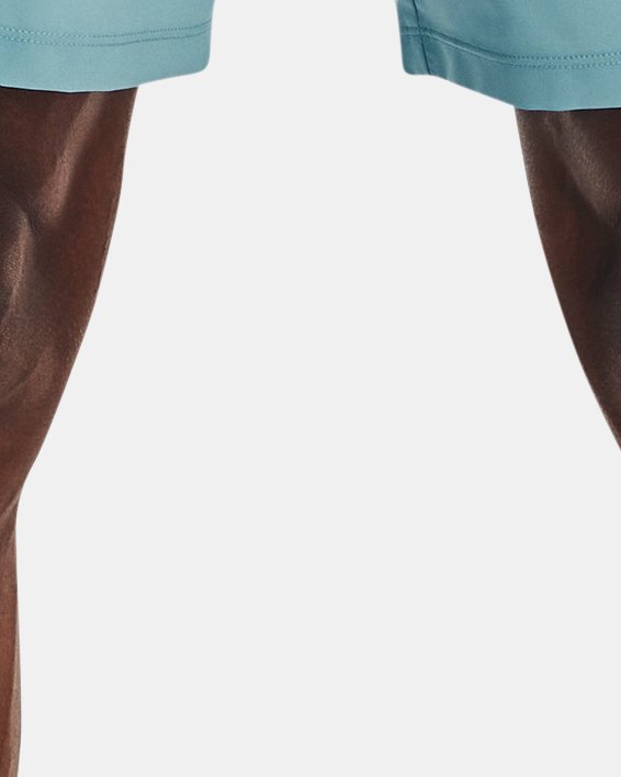 Men's UA Launch Run 7" Shorts in Blue image number 0