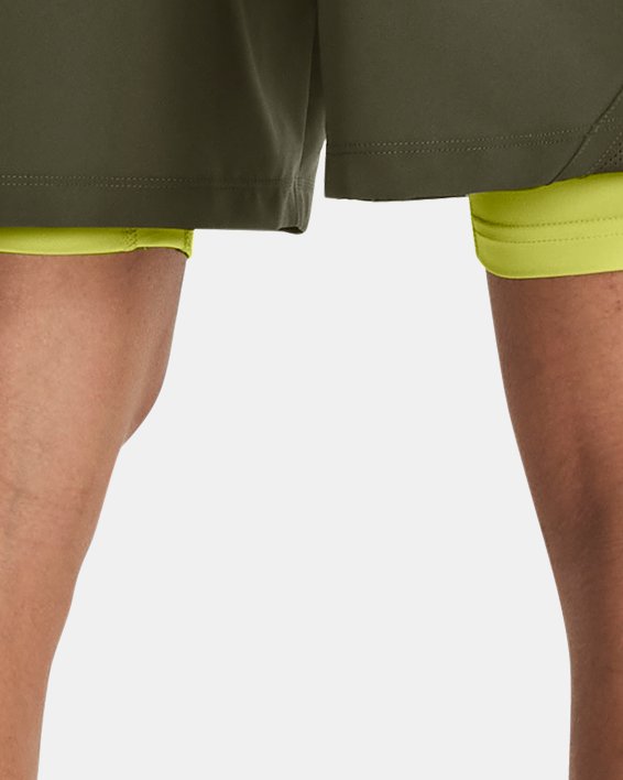 Unisex Running Shorts 2 In 1 Inner Tights Jogging Shorts Longer Liner  Breathable