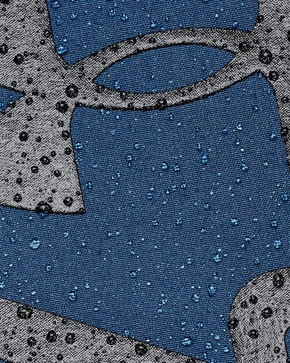 Men's UA OutRun The Storm Jacket, Blue, pdpMainDesktop image number 4