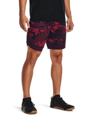 under armour men's train stretch camo shorts