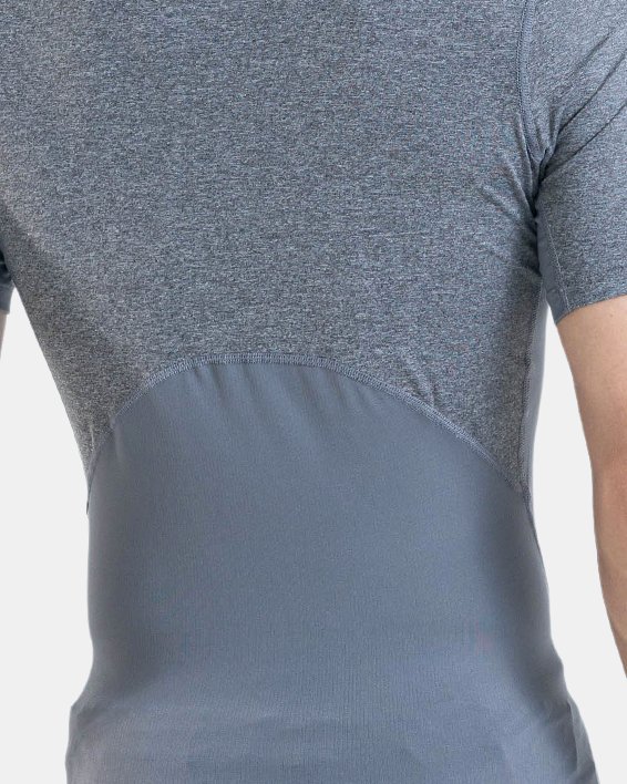 Men's HeatGear® Short Sleeve in Gray image number 1