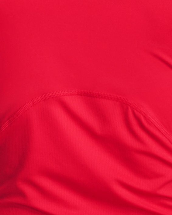 Men's HeatGear® Short Sleeve in Red image number 1