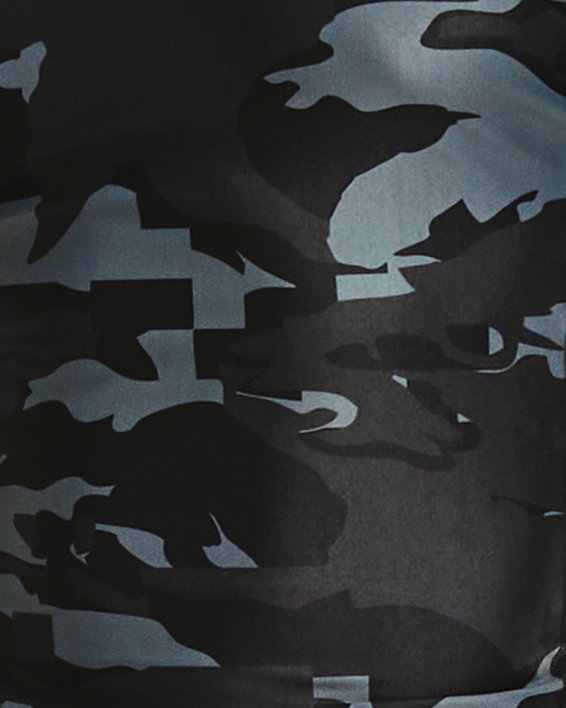 Men's UA Iso-Chill Compression Printed Long Sleeve, Black, pdpMainDesktop image number 0