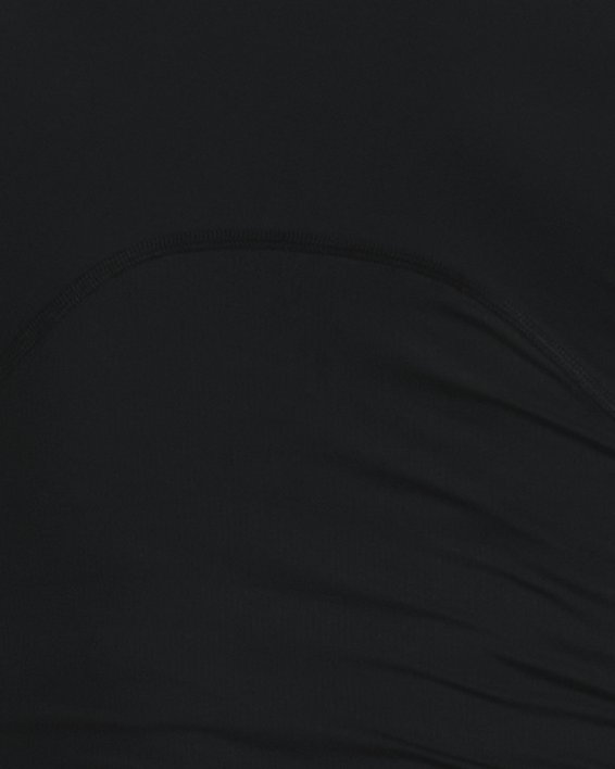 Men's HeatGear® Long Sleeve, Black, pdpMainDesktop image number 1