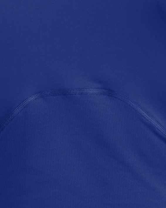 Men's HeatGear® Long Sleeve, Blue, pdpMainDesktop image number 1