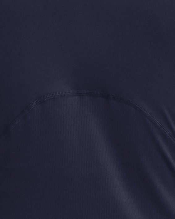 Men's HeatGear® Long Sleeve in Blue image number 1