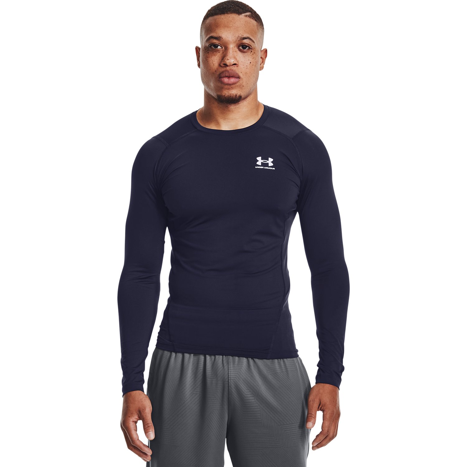 Under Armour USA Patriot Camiseta Manga Larga para Hombre Steel Lig