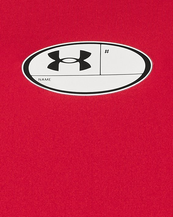 Camiseta de manga larga HeatGear® para hombre, Red, pdpMainDesktop image number 3