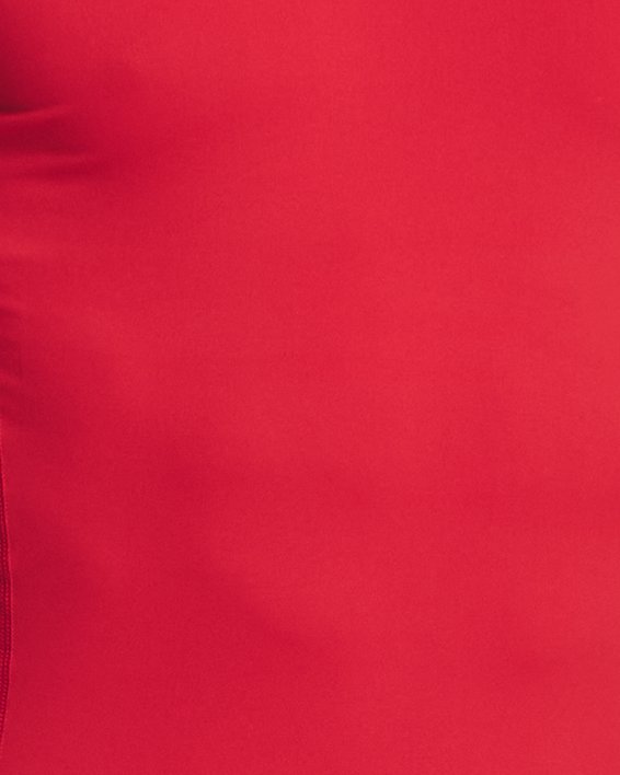 Men's HeatGear® Long Sleeve, Red, pdpMainDesktop image number 0