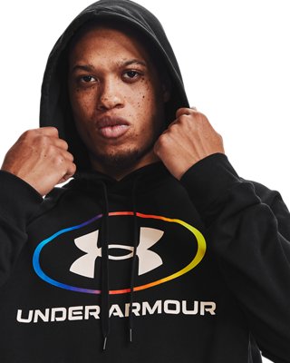 Men's UA Rival Fleece Lockertag Hoodie image number 3