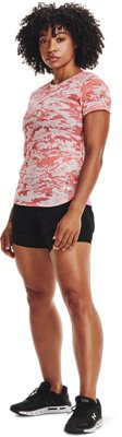 Women's UA RUSH&trade; Run 2-in-1 Shorts image number 2