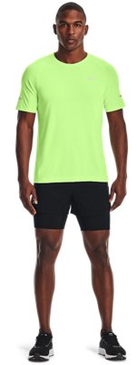 Men's UA RUSH&trade; Run 2-in-1 Shorts, Black, pdpMainDesktop image number 2