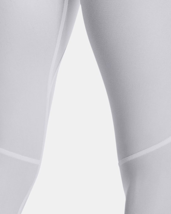 Men's HeatGear® Leggings, White, pdpMainDesktop image number 1