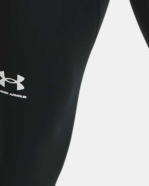 Men's Black Under Armour 3/4 Spandex Tights Compression Pants Small S 