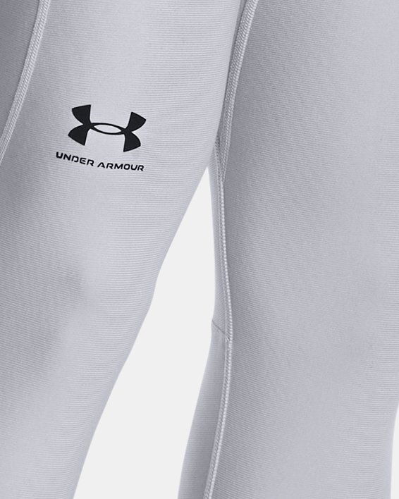 Under Armour Iso-Chill 3/4 Leggings White/Black 1365223-100 - Free Shipping  at LASC
