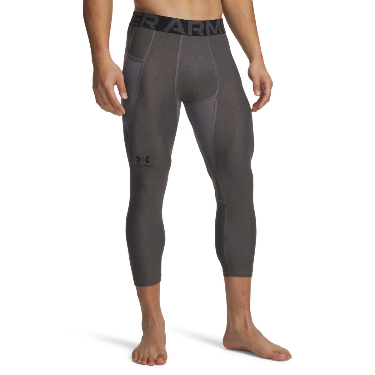 Under Armour HeatGear® Men's ¾ Leggings Gray XXL