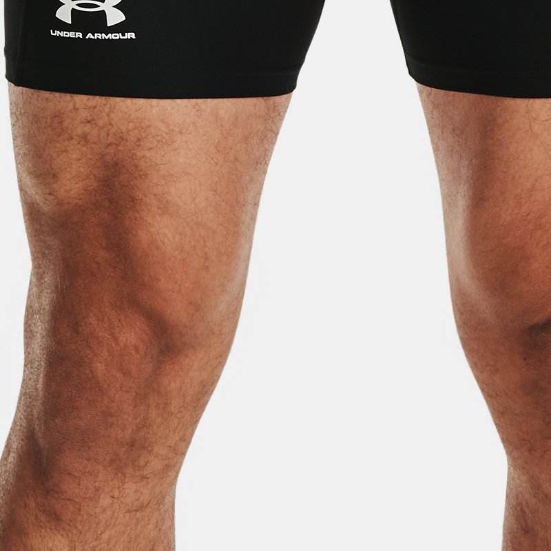 Image of Under Armour Men's HeatGear® Compression Shorts Black / White XL