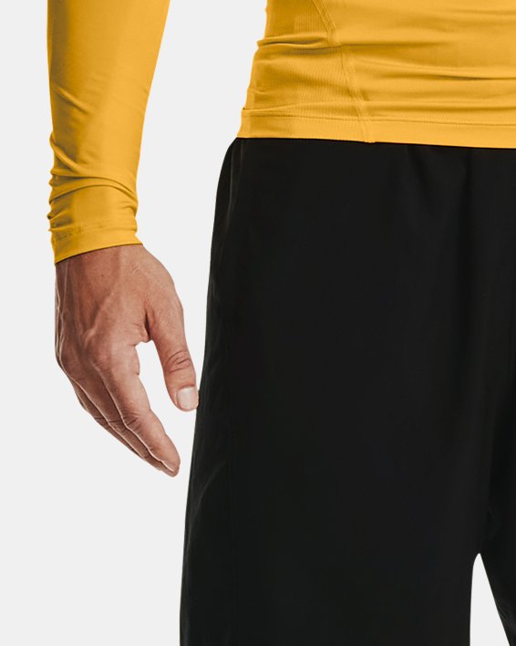 Men's HeatGear® Compression Shorts, Black, pdpMainDesktop image number 2