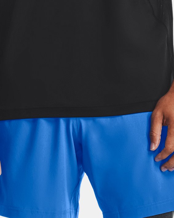 Men's HeatGear® Compression Shorts, Gray, pdpMainDesktop image number 2